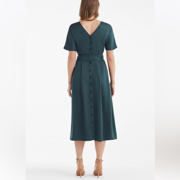 *Rare with Belt* VETTA Two Piece Midi Dress Refined Capsule - Picture 1 of 9